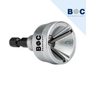 Bohrcraft REAMER EGR HSS 3-19mm s HSS oštricama za skidanje srha na navojnim šipkama