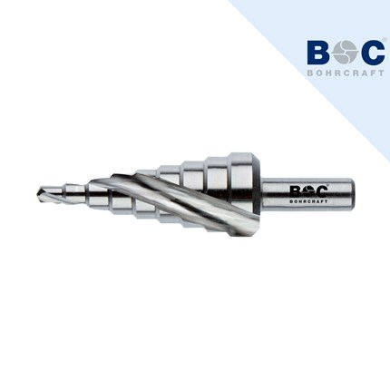 BOHRCRAFT Stepenasti razvrtač HSS-E Co5 4-12 mm