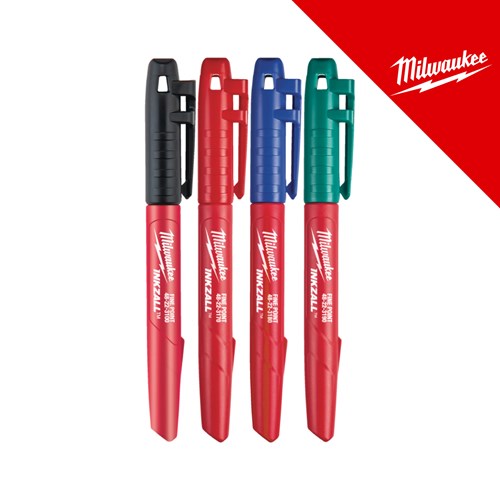 MILWAUKEE MARKER-SET U BOJI 4KOM