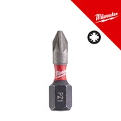 MILWAUKEE bit nastavak SHOCKWAVE PZ1 25mm - 2 kom