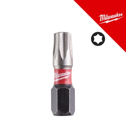 MILWAUKEE bit nastavak SHOCKWAVE TX30 25mm, 25 kom