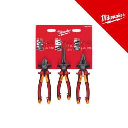 MILWAUKEE VDE KLIJEŠTA SET -3KOM