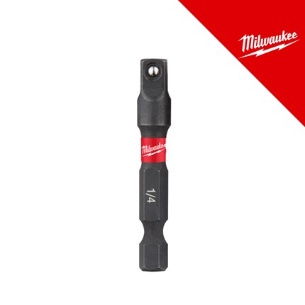 MILWAUKEE adapter SHOCKWAVE Hex 1/4-1/4 50mm ˝