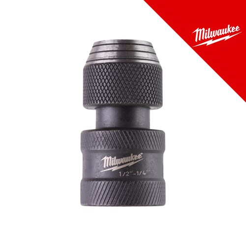 MILWAUKEE ADAPTER SHOCKWAVE 1/2˝-HEX 1/4˝