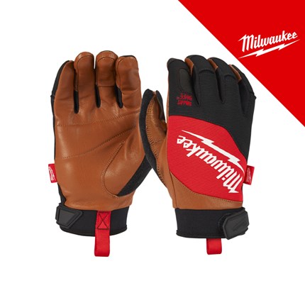 MILWAUKEE RUKAVICE KOŽNE HIBRIDNE L/9