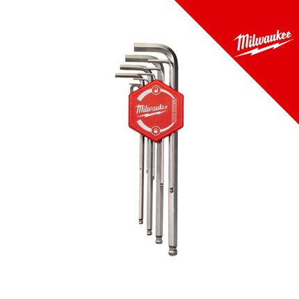 IMBUS KLJUČEVI 9 KOM. KOMPLET - 1.5MM, 2MM, 2.5 MM, 3MM, 4MM, 5MM, 6MM, 8MM, 10MM.