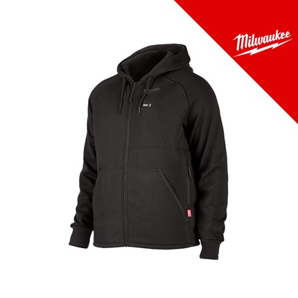 MILWAUKEE  M12HHBL4-0(XL) AKU HOODIE GRIJANA CRNA
