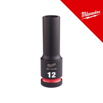 MILWAUKEE KLJUČ NASADNI UDARNI 1/2˝ DUGI 12 MM