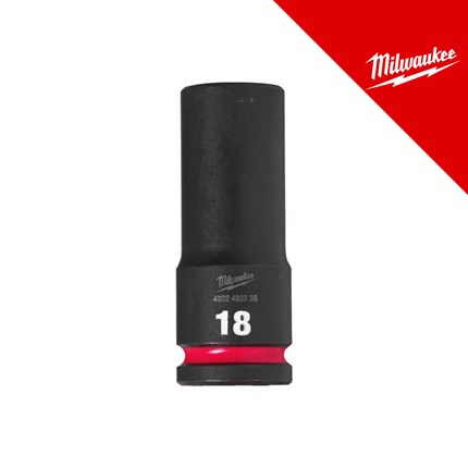 MILWAUKEE KLJUČ NASADNI UDARNI 1/2˝ DUGI 18 MM