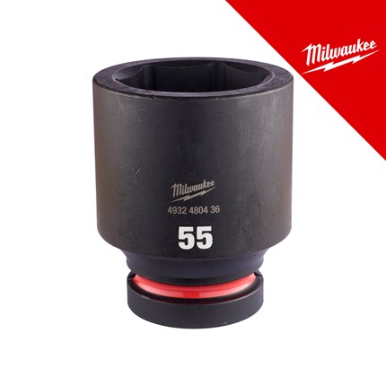 MILWAUKEE KLJUČ NASADNI UDARNI 1˝ DUGI 55 MM