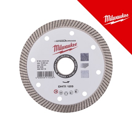 MILWAUKEE PLOČA DIJAMANTNA DHTI 125 MM