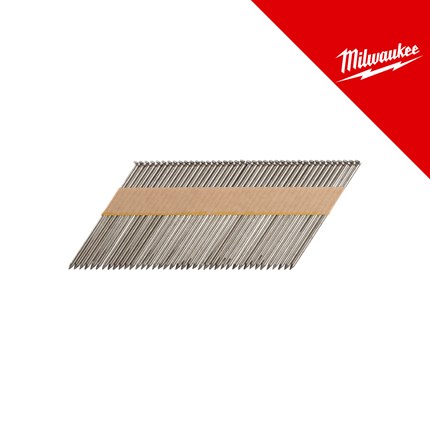 MILWAUKEE čavli D glava 34° glatki 90 mm, 2200 kom
