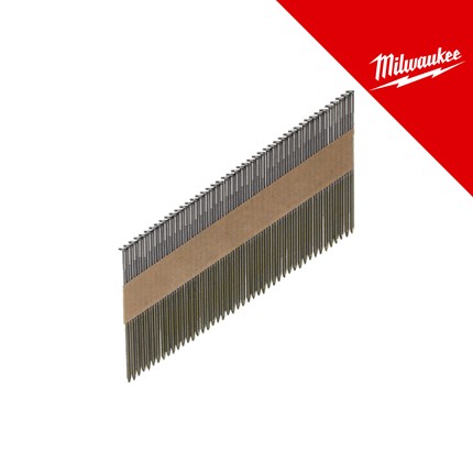 MILWAUKEE čavli D glava 34° nazubljeni 80 mm 2200 kom