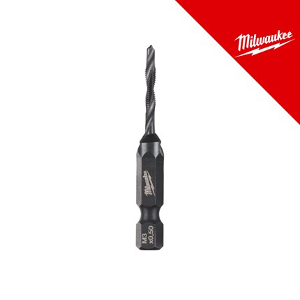 MILWAUKEE 1/4˝ KOMBINIRANO SVRDLO ZA BUŠENJE I UREZIVANJE HSS-G 3X52MM