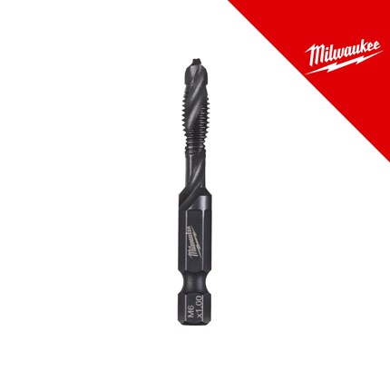MILWAUKEE 1/4˝ KOMBINIRANO SVRDLO ZA BUŠENJE I UREZIVANJE HSS-G 6X57MM
