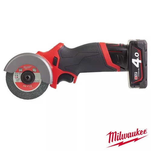 MILWAUKEE 12V AKU VIŠENAMJENSKI REZAČ, u X koferu sa 1x2Ah i 1x4Ah baterijama i punjačem (M12FCOT-422X - 4933464619)
