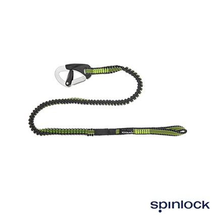 SPINLOCK sigurnosna 2m gurtna, rastezljiva, karabin + omča