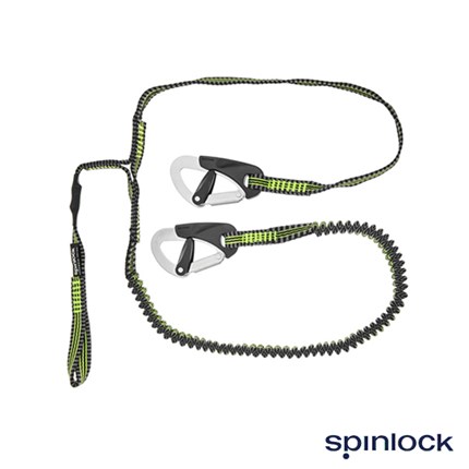 SPINLOCK sigurnosna gurtna, nerastezljiva gurtna dva karabina+omča