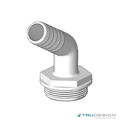 Aquavalve 120° 25mm 1 1/2˝ BSP White