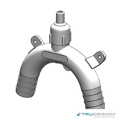 Vented Loop 19mm White