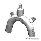Vented Loop 25mm White