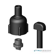 Spare Parts Vented Loop Black
