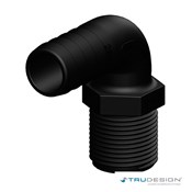 Tail 38mm 1 1/2˝ BSP Long Thread 90°