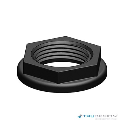 Nut Backing 1/2˝ BSP Black