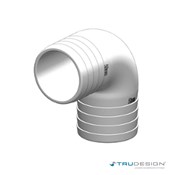 Connector 90° 50mm White