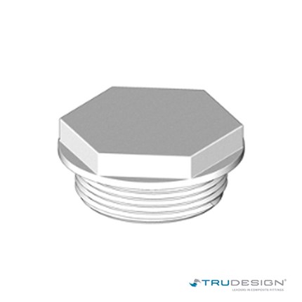 Tank Adapter Plug 1 1/2˝ BSP White