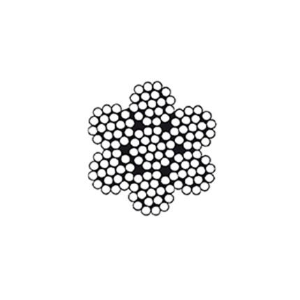 SAJLA 7X19, ART. 8382 A4 D= 3 MM