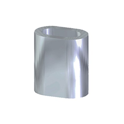 STEZALJKA ALUMINIJSKA ZA SAJLU,ART. 8471 ALU   6MM