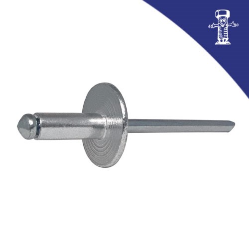 Pop zakovica DIN 7337 4.0x10 Al ŠIROKA T10 [0012000]