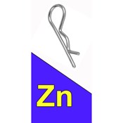 Šplenta sa ringom DIN 11023 6 mm Zn
