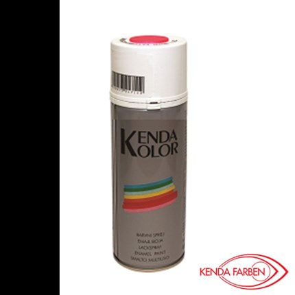 KENDA SPREJ BOJA ZA PVC 001 CRNA 400ML