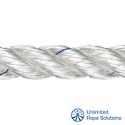 LIROS Mooring  Polyester Konopi  O18mm  Bijelo-plavi