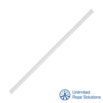 LIROS Industrial  Lirolen Braided Cords and Lines Konopi  O2mm  Bijelo