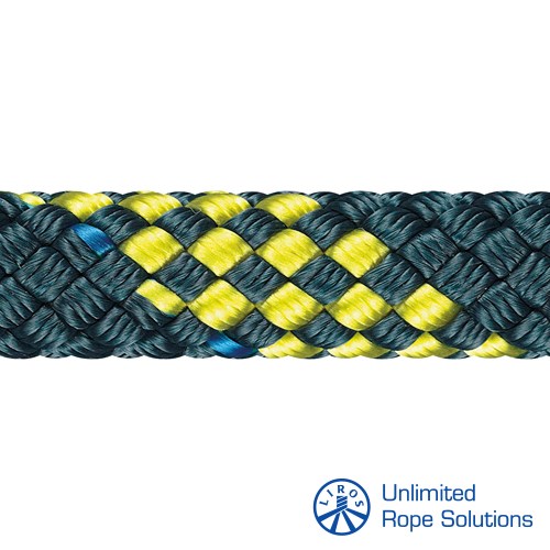 LIROS Performance  Regatta 2000 Dyneema Konopi  O4mm  Plavo-Žuto