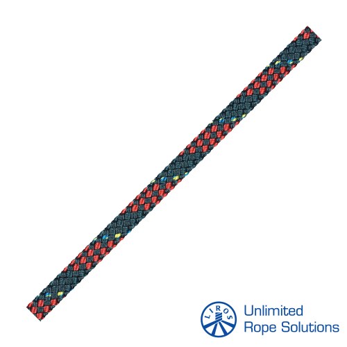 LIROS Performance  Regatta 2000 Dyneema Konopi  O6mm  Plavo-Crveno