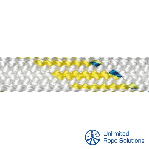 LIROS Performance  Dynamic plus Dyneema Konopi  O14mm  Bijelo-Žuto