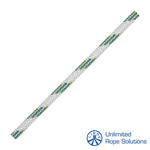 LIROS Performance  Dynamic plus Dyneema Konopi  O10mm  Bijelo-Zeleno