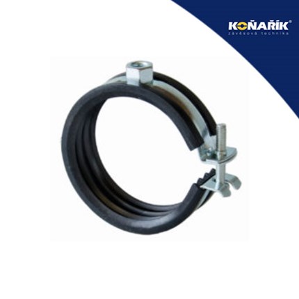 Ratio S 25 -30, (3/4, DN20) M8, zglobna obujmica s gumom