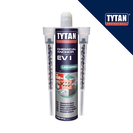 TYTAN PROFESSIONAL EV 1 Kemijski anker dvokomponentna kartuša poliester bez stirena  pak=300 ml