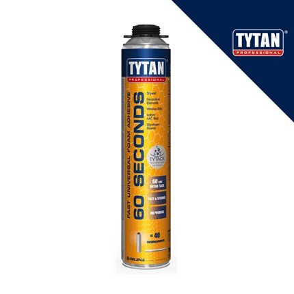 TYTAN PROFESSIONAL 60 SEKUNDI univerzalno PU građevinsko ljepilo  pak=750 ml