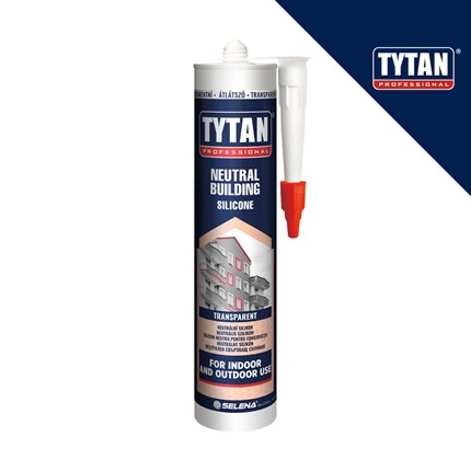 TYTAN PROFESSIONAL Neutralni silikon transparentni  pak=280 ml