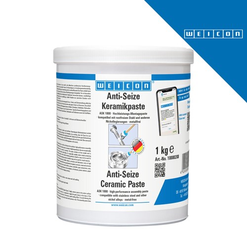 WEICON Anti-Seize Ceramic Paste ASK 1000 pak=1 kg