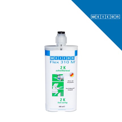 WEICON Flex 310 M® 2K brzo sušeće SIVI  pak=400 ml [10062232]