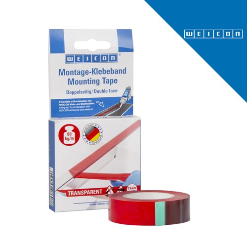 WEICON Dvostrana traka prozirna 80kg/m  pak=3m [10050553]