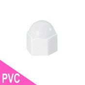 PVC kapica za maticu M 10 PVC bijela